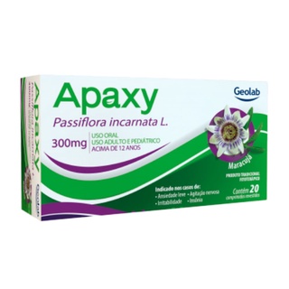 Apaxy 300mg Calmante Natural C/20 Maracugina