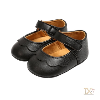 Jx-0-18 Meses Sapato De Princesa Com Sola Flexível Antiderrapante Para Bebê / Recém-Nascido / Menina (3)