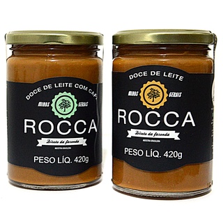 Kit Doce De Leite Rocca Tradicional E Com Café 450 G Cada