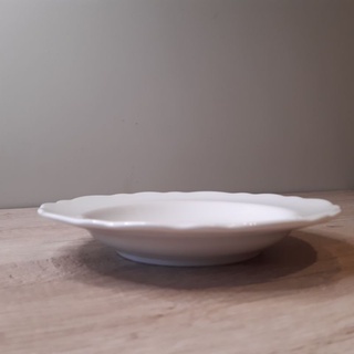 Pratos de jantar ceramica prato fundo pequeno arredondado 21,0cm -1 unidade (4)