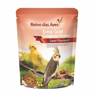 Extra Gold Calopsita Frutas 400g - Reino Das Aves (1)