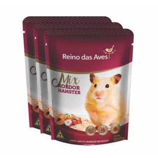 3un Racao Hamster Gold Mix 500g - Reino Das Aves (1)