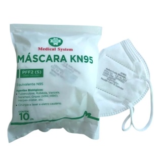 Mascaras Medical System PFF2 c/ Registro ANVISA - Com elásticos nas orelhas kn95 n95 (6)