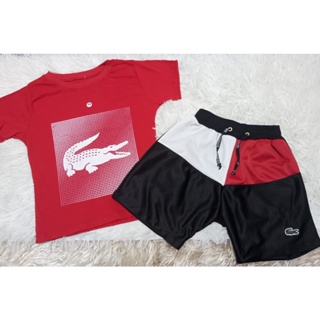 Conjunto Infantil Masculino Camisa Bermuda Juvenil (1)