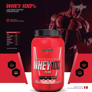 Whey Protein 100% Integral Médica 907g - Whey Concentrado - Suplemento Alimentar (2)