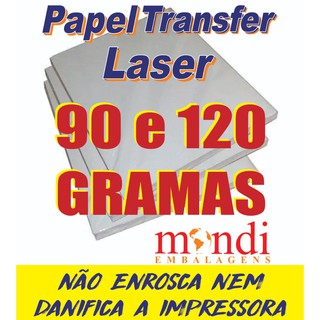Papel Transfer Laser 90/120gr