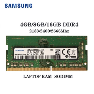 Nova Samsung 4GB/8GB/16GB DDR4 2133Mhz/2400Mhz/2666Mhz RAM SODIMM para Notebook (1)