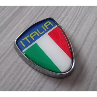 Emblema Escudo Fiat Bandeira ITALIA Punto Palio Uno Fiat 500 Idea Siena Doblo Linea Brasão Simbolo Itália