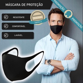 máscara de proteção reutilizável tecido neoprene modelo ninja tamanho único unissex (4)