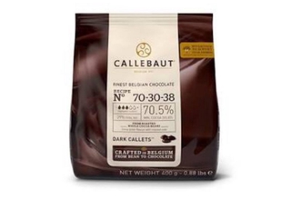 Chocolate Amargo 70-30-80 70,5% Cacau Gotas 400g - Callebaut