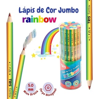 Lapis Cor Multicolor Jumbo Rainbow Tris