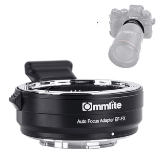 Adaptador Commlite CM-EF-FX Lente Canon E /EF-S para FujiFilm X-Mount com Autofoco Eletrônico
