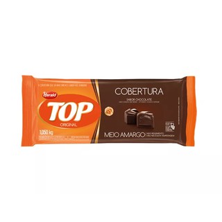 Cobertura Chocolate Meio Amargo Top 1,050 kg Harald Val.29.01.23
