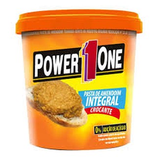 Pasta de Amendoim Integral Crocante - 1 Kg - Power One
