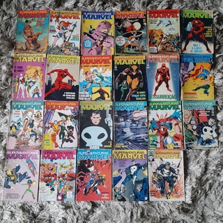 Quadrinhos/Gibis/HQs Super Aventuras Marvel Anos 80 - Várias Edições