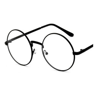 Armação Óculos Redondo Unissex Lente Sem Grau - Envio Imediato (1)