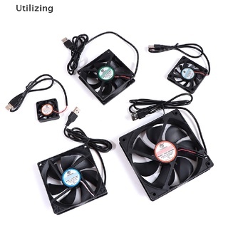 [Utilizing] DC 5V USB Brushless Sleeve Bearing Fen Computer PC Silent Cooler Cooling Fan Lot Hot sell