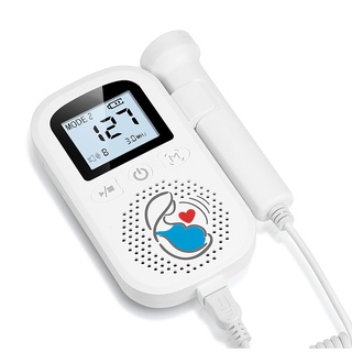 Detector Fetus Doppler Fetus Doppler Monitor De Batimentos Cardíacos Portátil Doméstico Detector De Sonar Doppler Para O Grávida (4)
