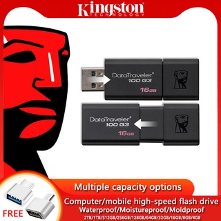 Kingston Capa Deslizante 3.0 Flash Driver 8GB Gb 64 32 16GB 128GB 256GB Alta Velocidade Escritório/Aprendizagem