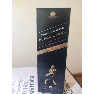 Whisky Escocês Black Label 12 Anos Garrafa 1L