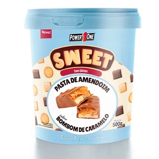 Pasta de Amendoim Power One Sweet Bombom de Caramelo 500g