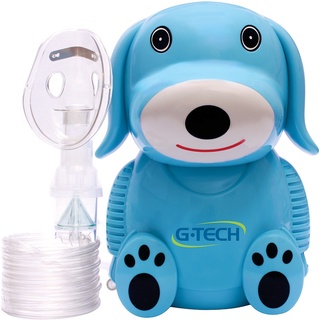 Inalador Nebulizador Cachorro Nebdog Azul G-tech Bivolt (1)