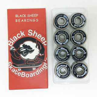 Rolamento Black Sheep Silver Skate Patins - Caixa Vermelha 8 rolamentos