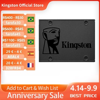 Kingston A400 SSD drive De Estado Sólido Interno 120gb 240gb 480gb 2.5 Polegada sata hdd hd Disko Rígido Para Computador Portátil