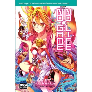 No Game No Life Light Novel - Volume 7 - Editora NewPop - Lacrado - Novo