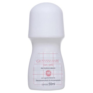 Desodorante Roll-On Giovanna Baby Proteção e cuidado blanc vanilla 50ml Legítimo