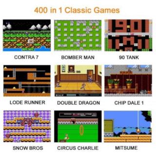 Mini Console / Gameboy de Alta Qualidade com 400 Jogos Embutidos (5)