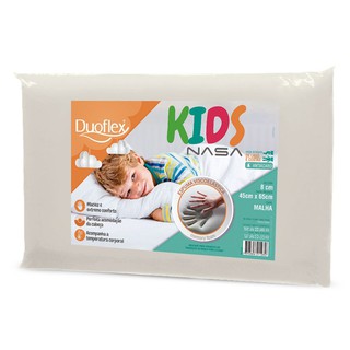 Travesseiro Infantil Kids para Criança Nasa Duoflex Macio Hipoalergênico Antiácaro (1)