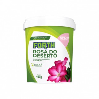 Fertilizante Adubo Forth Rosa do Deserto 400 g - Balde