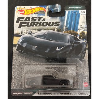 Hot Wheels Preto Lamborghini Aventador Coupe De Plástico E Metal Brinquedo Para Coleção