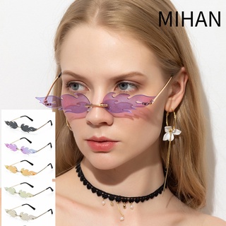 Mihan Moda Feminina Óculos, Com Chama Óculos De Sol UV400