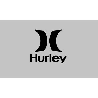 Adesivo personalizado Hurley 9,5 x 8,5 CM disponível em varias cores