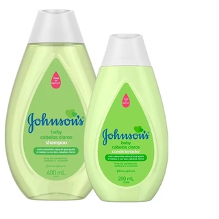 Johnson's Cabelos claros Shampoo ou condicionador.