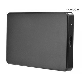 Paulom USB 3.0/2.0 5Gbps 2.5inch SATA External Closure HDD Hard Disk Case Box for PC (8)