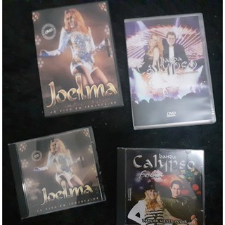 KIT CDs/ DVDs Joelma + Banda Calypso - CD Ipojuca/ DVD ipojuca/ DVD caruaru/ CD folia (1)