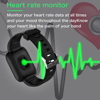 Smartwatch 116 Plus Esportivo à Prova d’Água / Pulseira com Monitor de Frequência Cardíaca/Pressão/Pedômetro D13/Android (3)