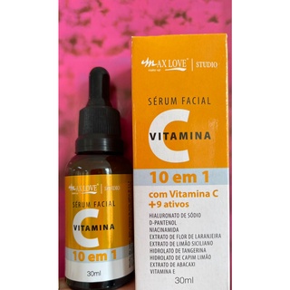 Sérum Facial Vitamina C 10 em 1 lançamento Max Love - Original