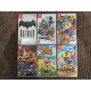 Diversos jogos de Nintendo Switch Usados