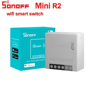 Sonoff MINI R2 Interruptor Inteligente Pequeno Corpo Wi-Fi De Controle Remoto De Apoio Um Externo Extremada1 . br