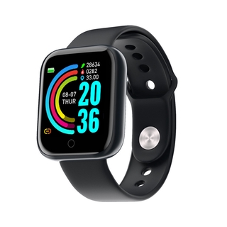 HOT D20 Y68 Relógio inteligente Relógios compatíveis com Bluetooth Homens mulher à prova d'água IP67 rastreador de fitness esportivo Pulseira Monitor de freqüência cardíaca iPhone Android (3)