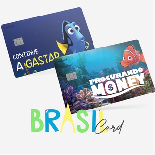 Adesivo para Cartão Procurando Nemo (Money) Continue a Gastar - Adesivo Vinil QUALIDADE PREMIUM