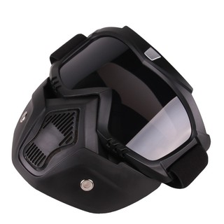 Mascara para capacete aberto não Shark Raw Moto Motocross Ciclismo
