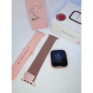 Smartwatch Iwo 13 max x8 + pulseira metalica Relogio inteligente Feminino