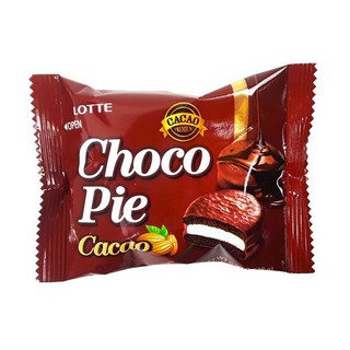 Choco Pie Cacau (unidade) - Doce Coreano
