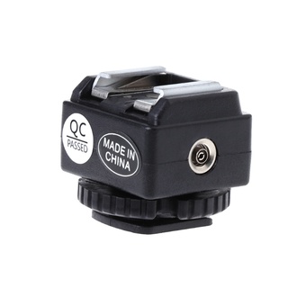 Myfu C-N2 Adaptador Conversor De Sapata Para Porta De Sincronização De Pc Para Câmera Nikon Flash Para Canon (3)