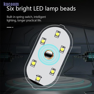 KA Car LED Touch Lights Wireless Interior Light Auto Roof Ceiling Reading Lamps
